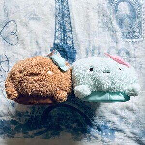 Sumikkogurashi Tokage & Tonkatsu medium slippers
